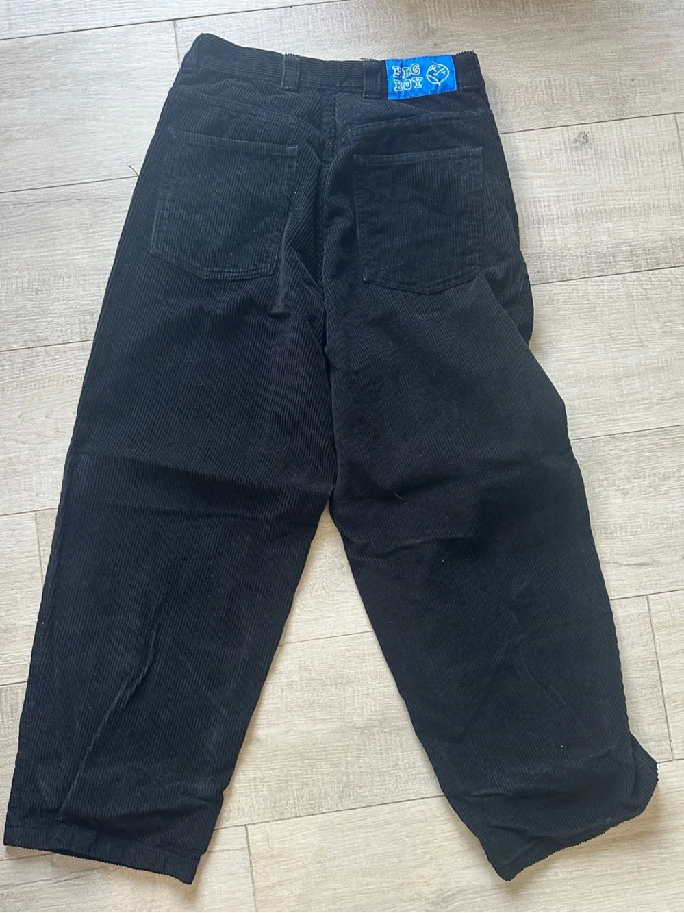Men's Black Corduroy Casual Jeans - Classic Casual Fit